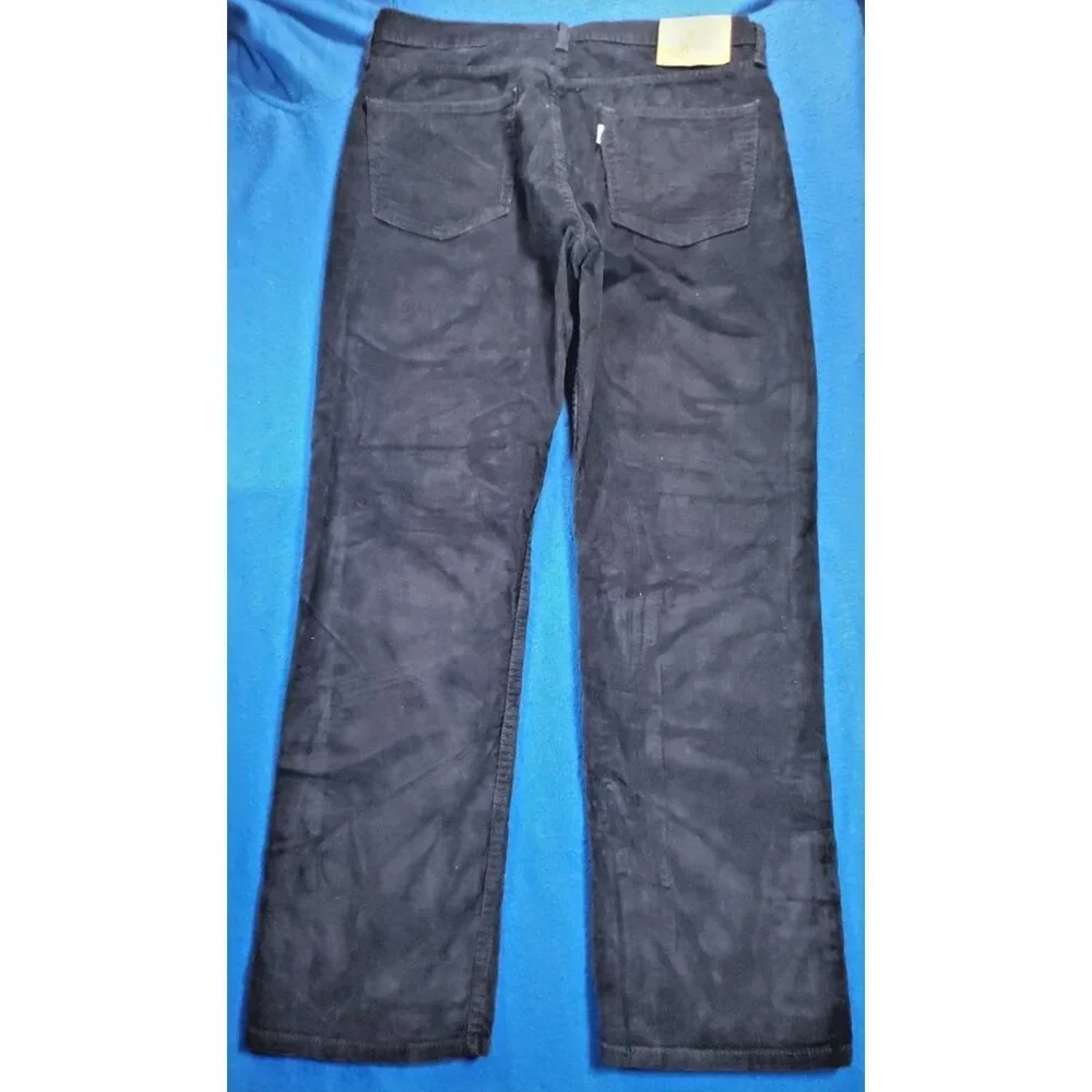 Levis 514 Curdoroy Denim Jeans Pants Men's Size 36 X 32